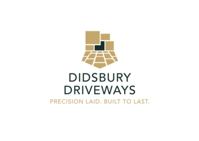 Didsbury Driveways logo by We Are Life